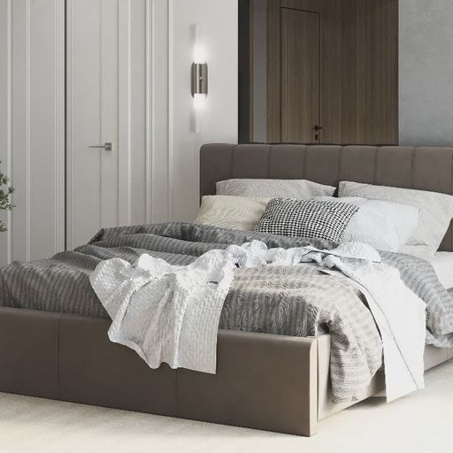 Кровать «Верона», какао